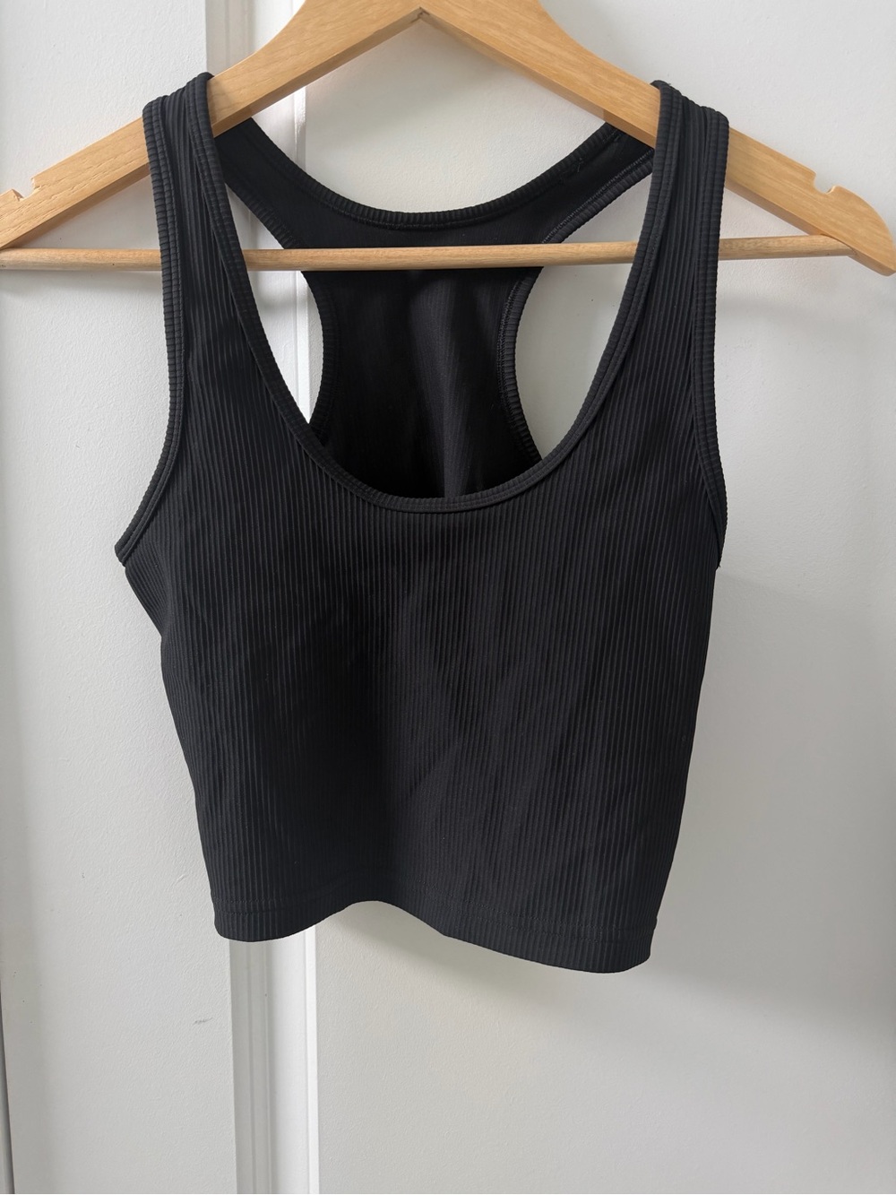 lululemon power pivot ribbed tank - Black